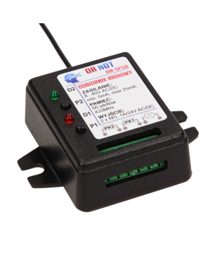 Odbiornik radiowy Somfy RTS  2-kanałowy 433,42 MHz, zasilanie 8–40 V AC/DC