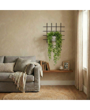 Kwietnik Wiszący Metalowy ARTIDO Pilo Forma (Duża Doniczka)