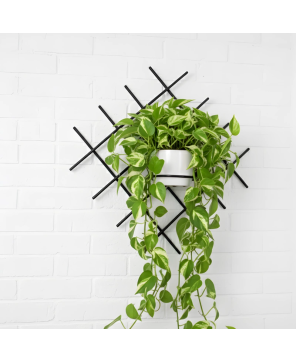 Kwietnik Wiszący Metalowy ARTIDO Pilo Verdi (Duża Doniczka)