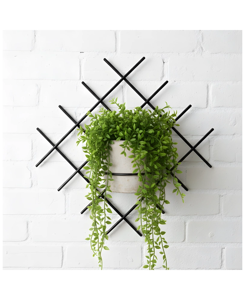 Kwietnik Wiszący Metalowy ARTIDO Pilo Verdi (Duża Doniczka)