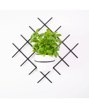 Kwietnik Wiszący Metalowy ARTIDO Pilo Verdi (Duża Doniczka)