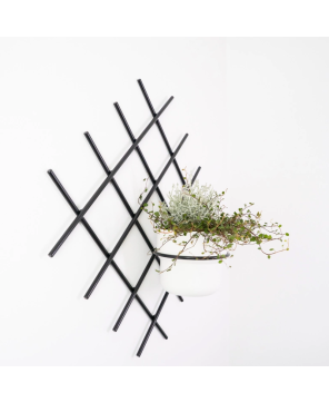 Kwietnik Wiszący Metalowy ARTIDO Pilo Verdi (Duża Doniczka)