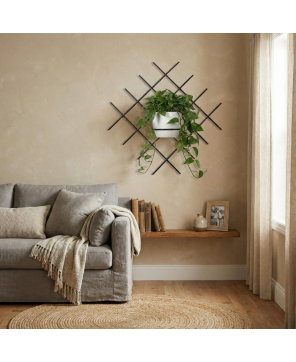 Kwietnik Wiszący Metalowy ARTIDO Pilo Verdi MAX (Doniczka Ø15cm)