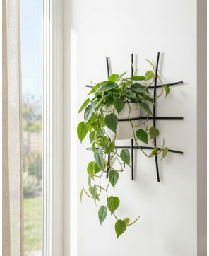 Kwietnik Wiszący Metalowy ARTIDO Omnis Arcus (1 Doniczka)