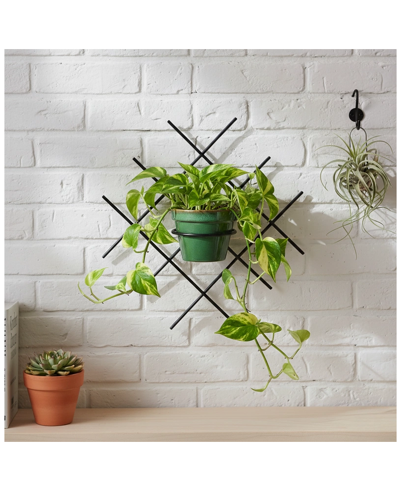 Kwietnik Wiszący Metalowy ARTIDO Omnis Cratis (1 Doniczka)