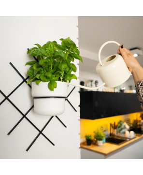 Kwietnik Wiszący Metalowy ARTIDO Omnis Cratis (1 Doniczka)