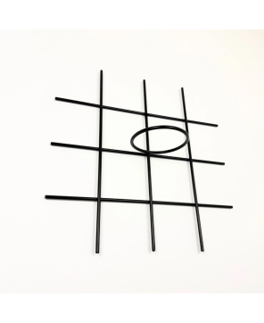 Kwietnik Wiszący Metalowy ARTIDO Omnis Simple (1 Doniczka)