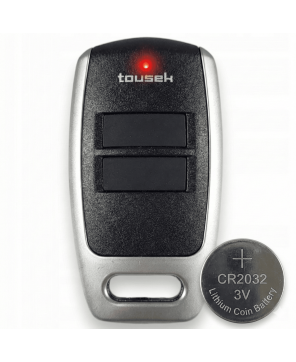 Zestaw  TOUSEK 868MHz: Odbiornik 1kan. + 2x Pilot - ZASIĘG PREMIUM do wymiany drogi radiowej